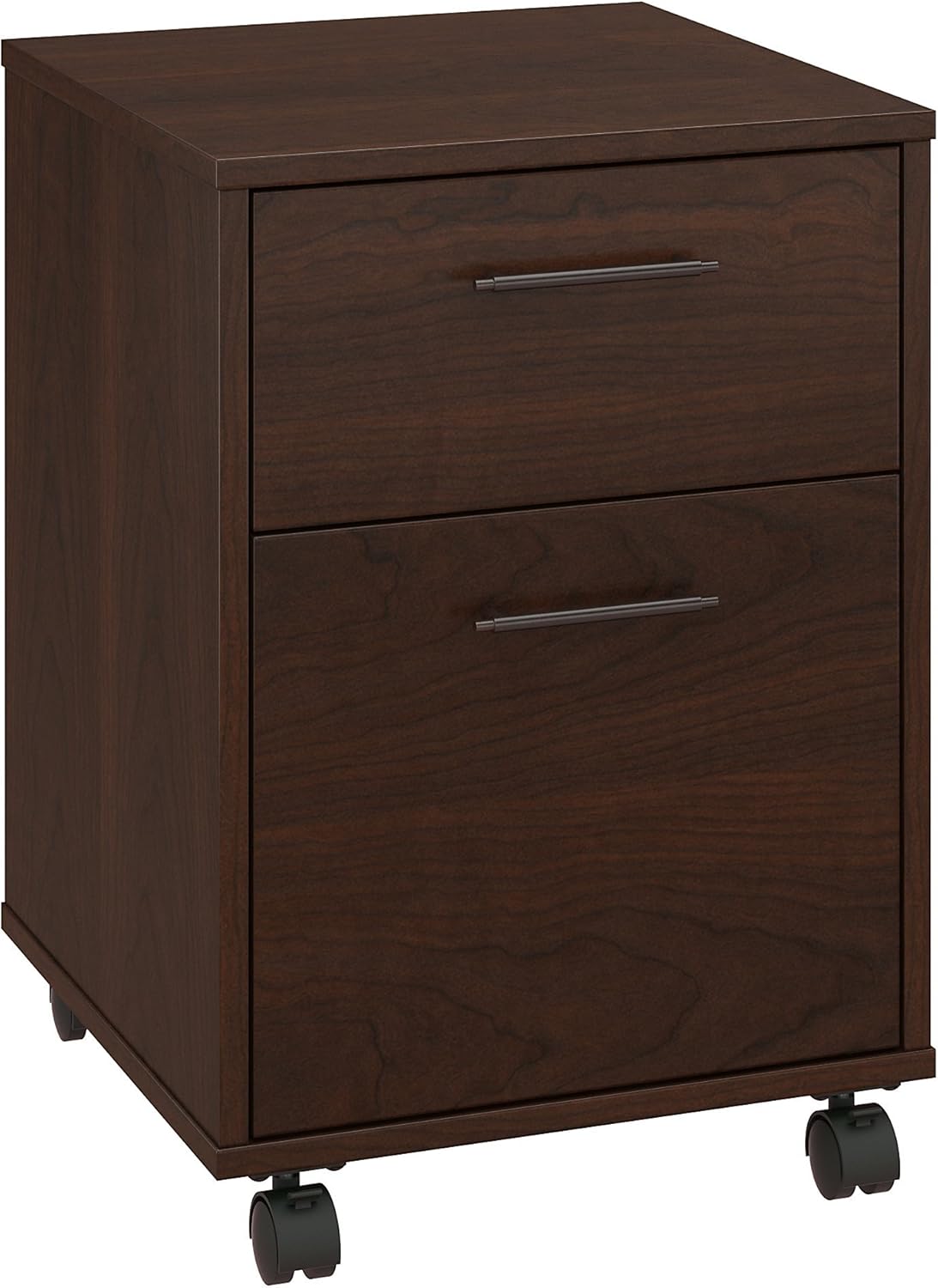 2 Drawer Mobile File Cabinet in Bing Cherry T94197
