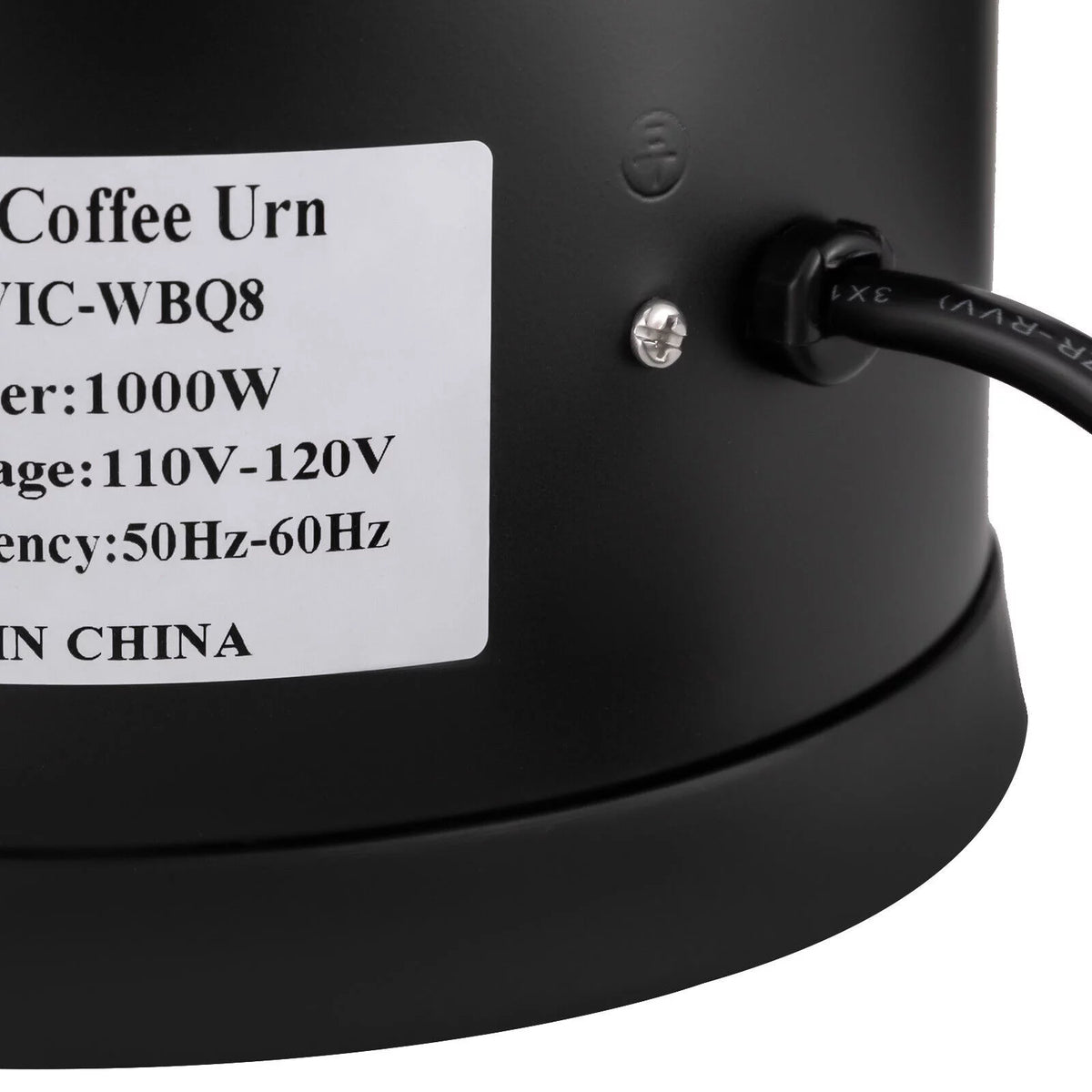 8L 1KW Stainless Steel Commercial Coffee Urn O77639