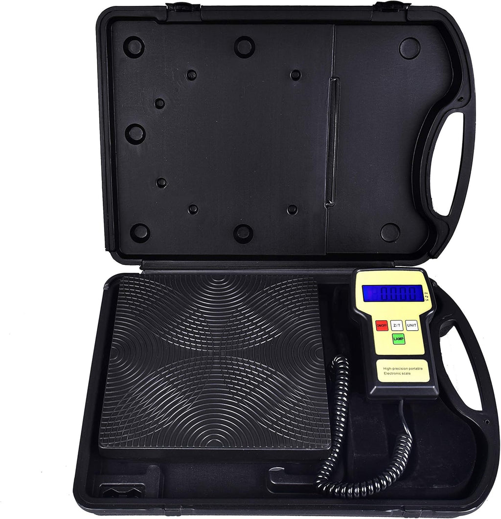Refrigerant Charging Weight Scale with Case, 220LBS N992