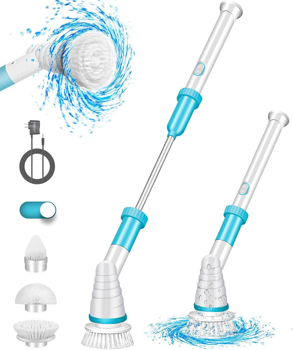 Electric Spin Scrubber, Cordless Bathroom Cleaner, Pack of 2 C827045