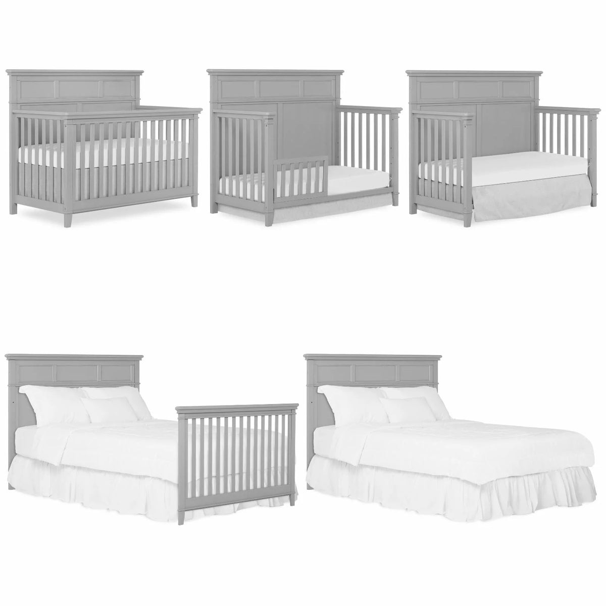 4 in 1 Convertible Crib B3713