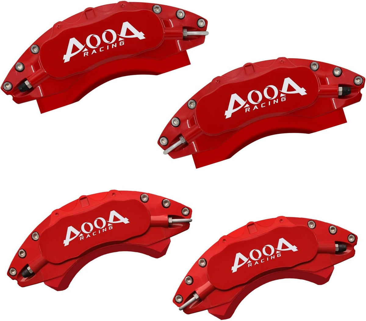 Red Brake Caliper Covers Set of 4 P177
