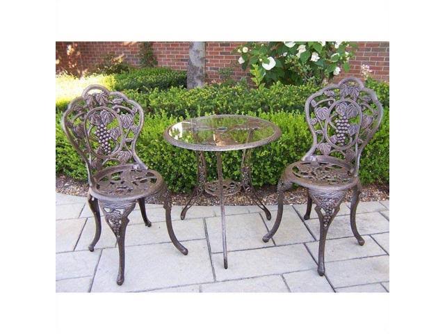 Antique Bronze Bistro Set B856007