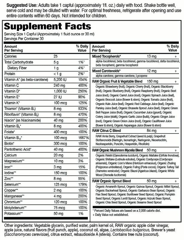 Fruit Punch Liquid 30 Oz C2102