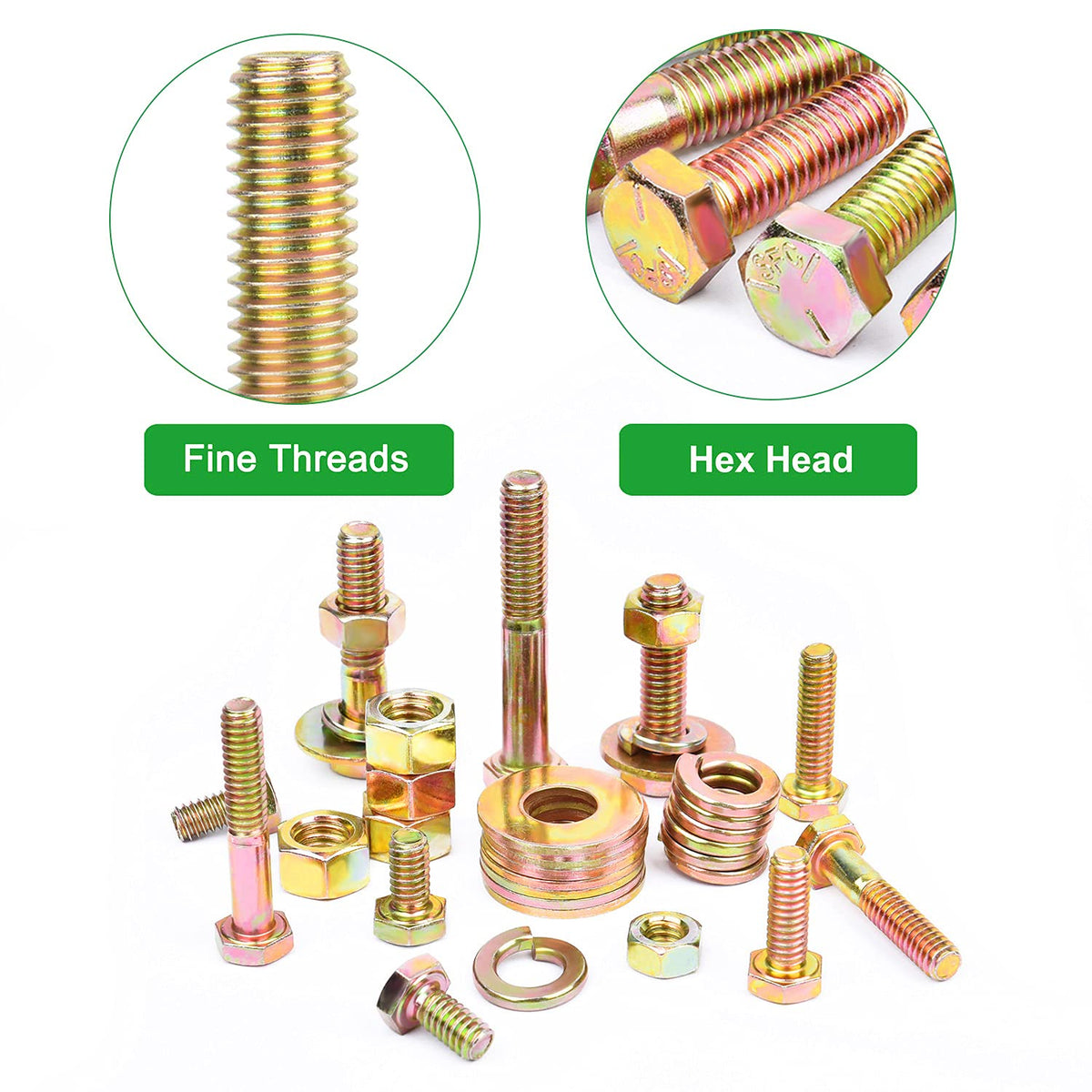 467Pcs Heavy Duty Bolt Nut Washer Kit A821494