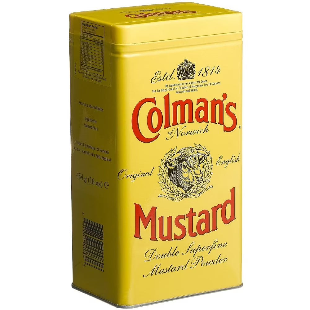 Colmans Mustard Powder Tin 454g H336487