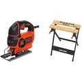 Jig Saw with Workmate Portable Workbench T482