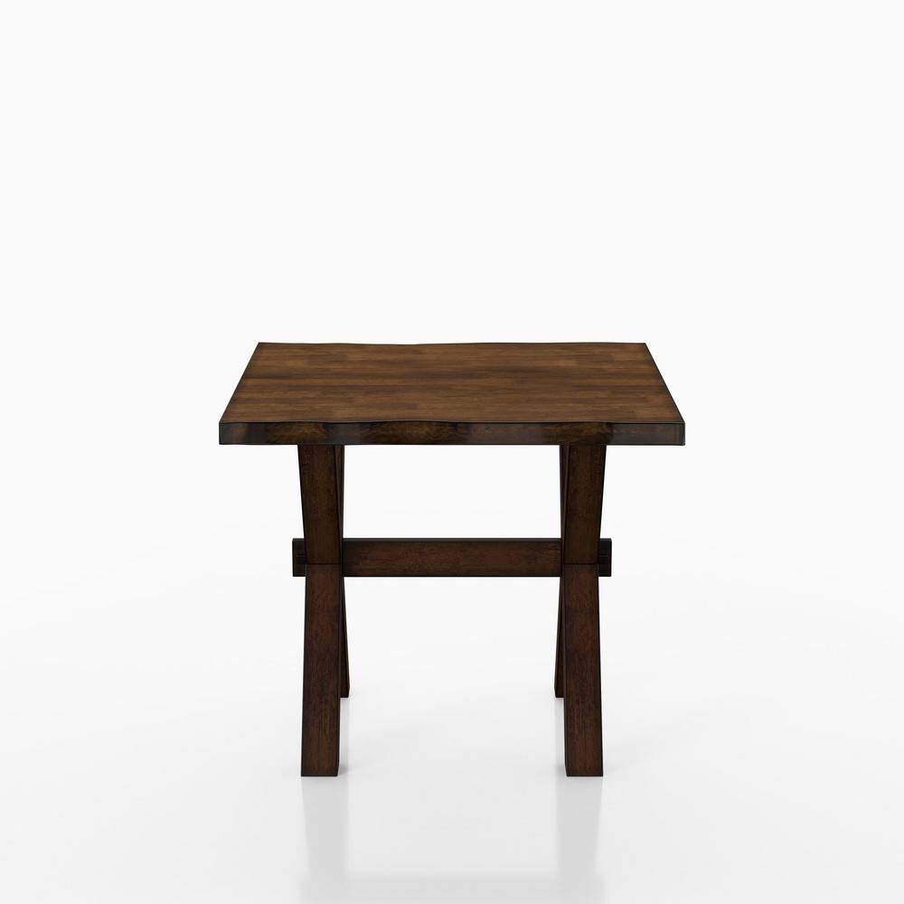 Brown Walnut End Table B7393