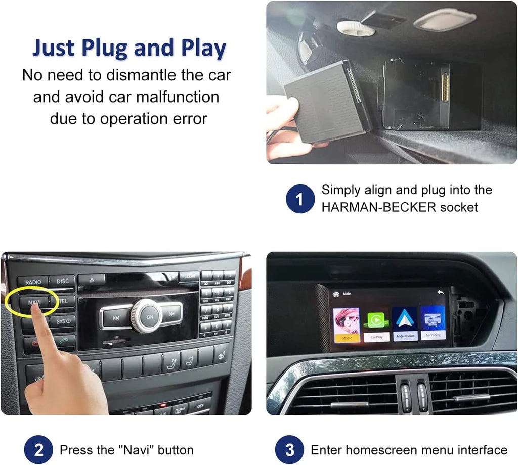 Wireless Carplay Compatible with Apple Carplay & Android Auto W82158