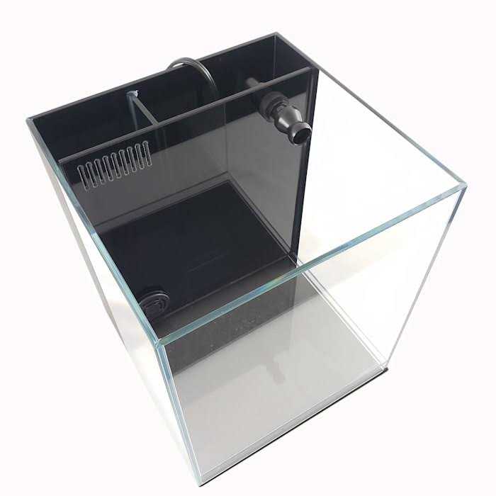 Ultra Low Iron Glass Aquarium with Filter B466