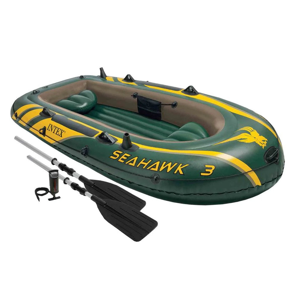 3 Person Inflatable Boat Set with Oars & Pump Z1900