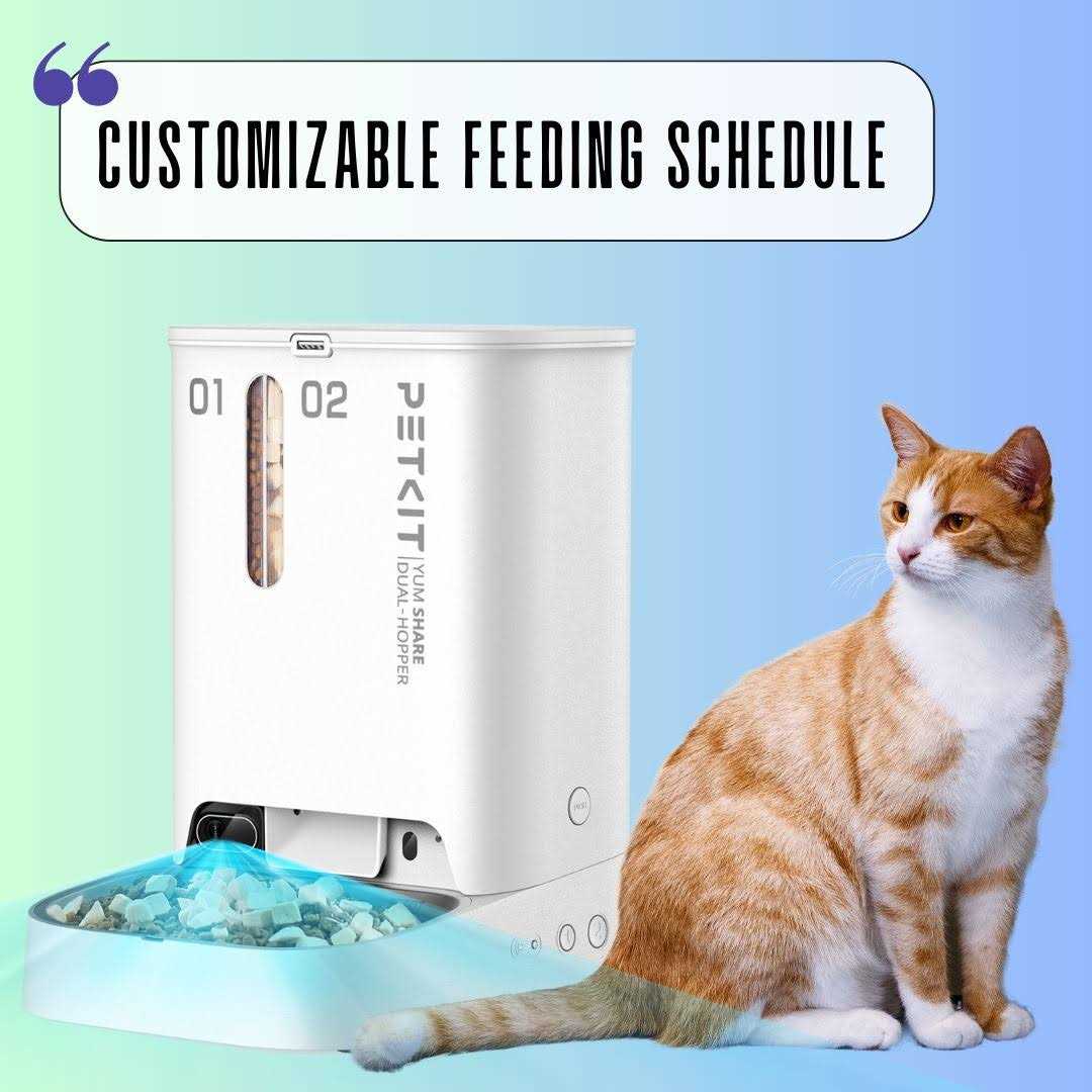 5L Wifi Enabled Automatic Cat Feeder with Camera F384068