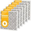 12x20x1 MERV 10 Carbon Pleated Filters (6 Pack) C292407