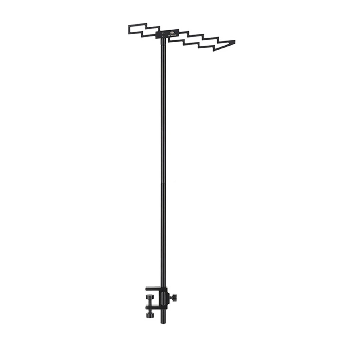 Compact Camping Lantern Stand Holder Table Clamp Tent Hook Foldable Outdoor Lamp Pole Post A974394