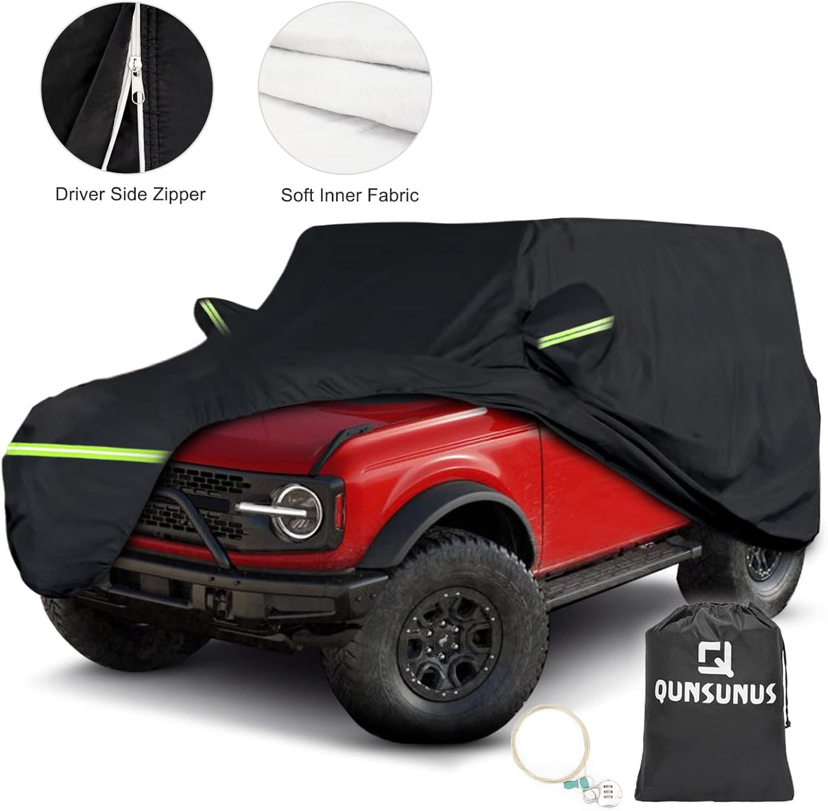 6 Layer Waterproof Windproof SUV Car Cover Q410103