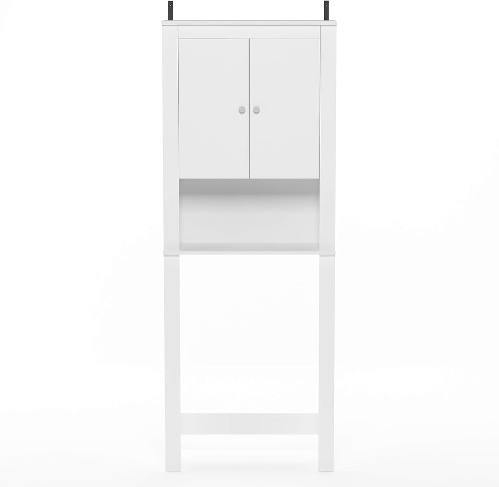 White Open Bath Cabinet Z2596